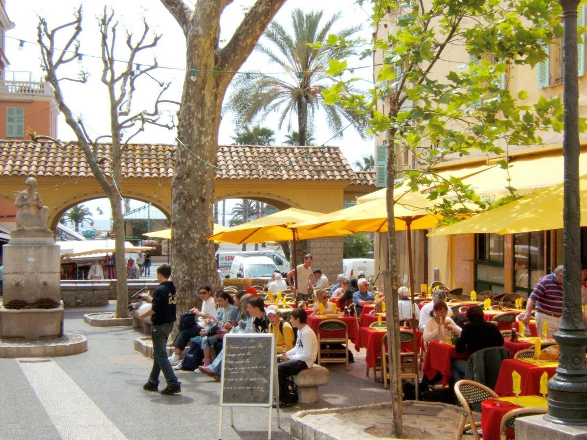 דירות מנטון Patio De La Pietonne מראה חיצוני תמונה